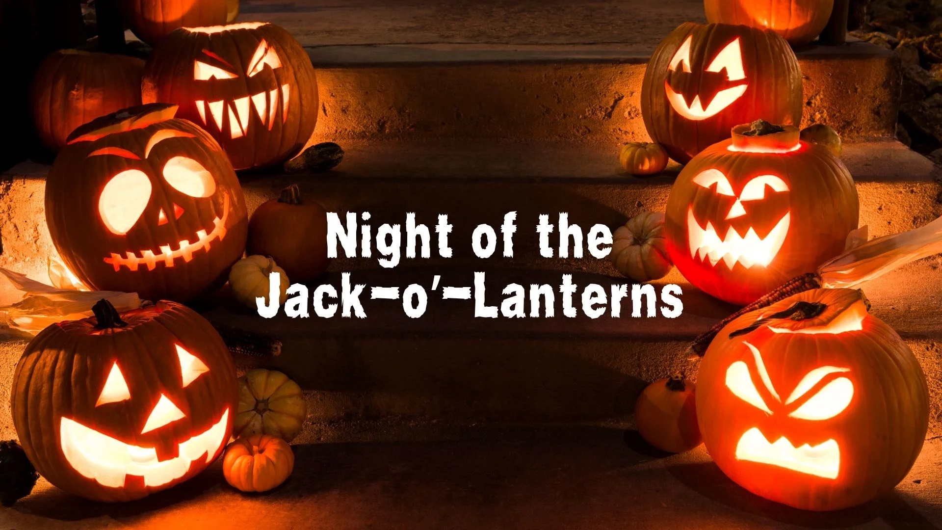 Night of the Jack-o-Lanterns pumpkin carving and glowing Halloween trail at Artisanal Brew Works in Saratoga Springs
