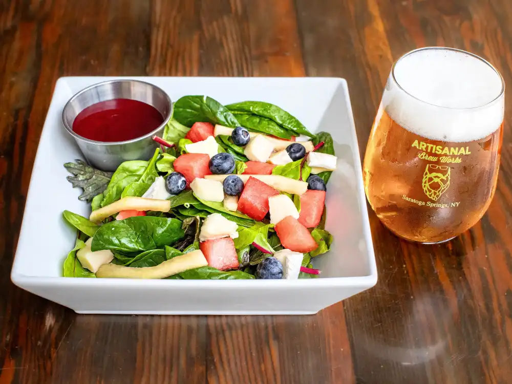 Watermelon and Spinach Salad