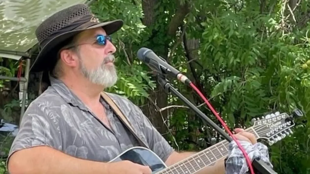 Bret Scott performing live at Artisanal Brew Works in Saratoga Springs, NY