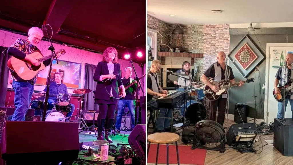 Live music in Saratoga Springs on Travers Day featuring Papa Rich and the Wayward Souls and CB + Fireflies at Artisanal Brew Works